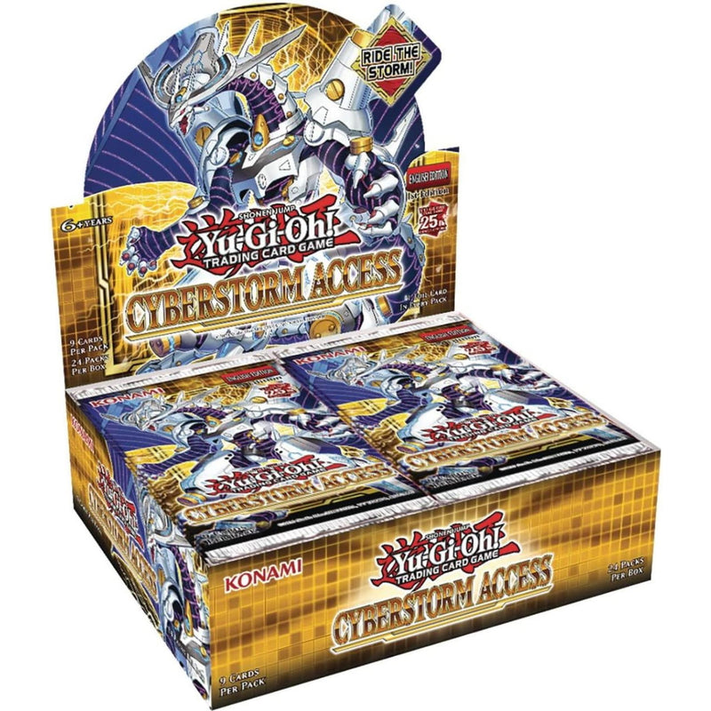 Yu-Gi-Oh! TCG: Cyberstorm Access Booster Box 1st Edition - 24 Packs Card Game Konami