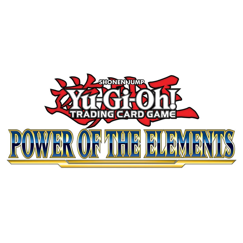 Yu-Gi-Oh! TCG: Power of The Elements Booster Display Box - Unlimited Edition - 24 Packs Card Game Konami