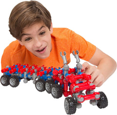 ZOOB Zoobmobile Racerz Car Designer Kit Moving Building Modeling System - 88 Pieces Construction Set Toys & Games Zoob