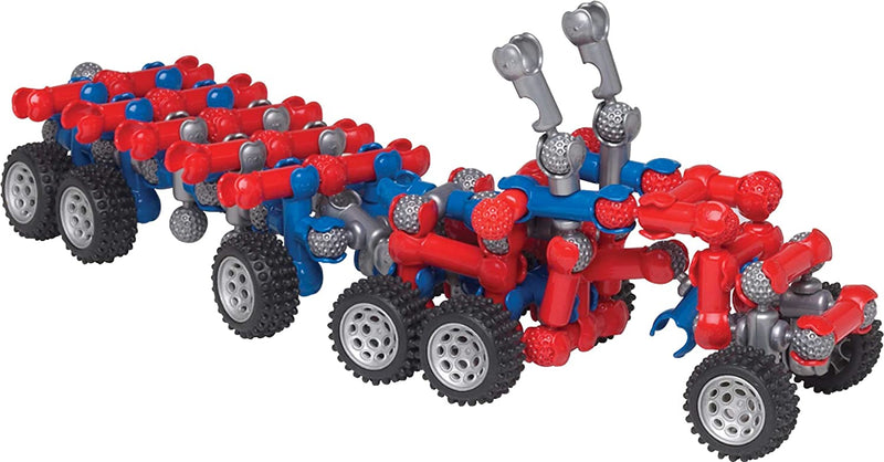 ZOOB Zoobmobile Racerz Car Designer Kit Moving Building Modeling System - 88 Pieces Construction Set Toys & Games Zoob
