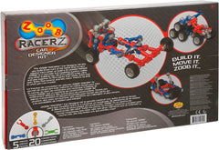 ZOOB Zoobmobile Racerz Car Designer Kit Moving Building Modeling System - 88 Pieces Construction Set Toys & Games Zoob