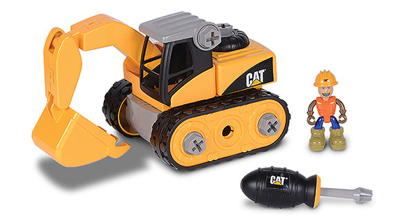 CAT Machine Maker - Junior Operator Building Set Toys & Games Road Rippers