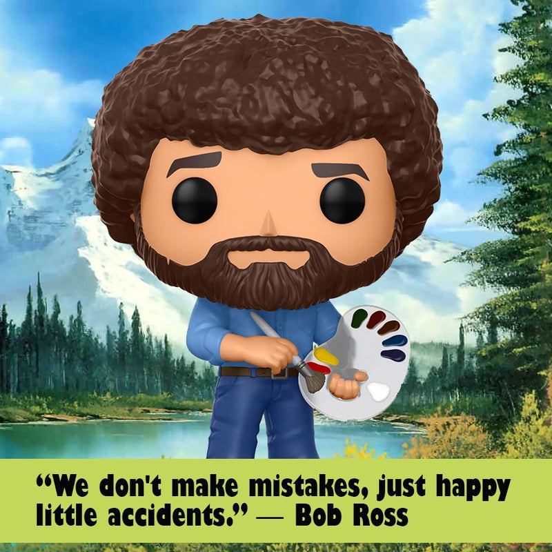 Funko POP! Television: Bob Ross - The Joy of Painting Vinyl Figure #524 Toys & Games Funko