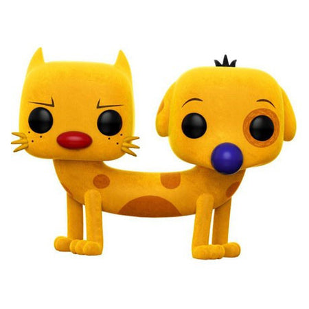 Funko POP! Animation: Flocked Catdog - SDCC Exclusive Toys & Games Funko