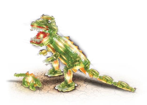 Laser Pegs T-Rex 10-in-1 Building Set - 380 Piece Building Kit Toys & Games Laser Pegs