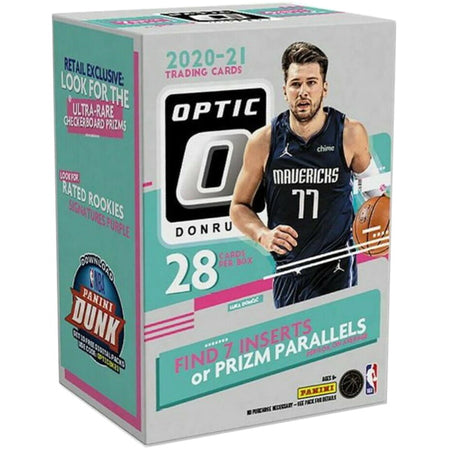 2020-2021 Panini Donruss Optic Basketball Blaster Box - 28 Cards Card Game Panini