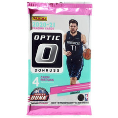 2020-21 Panini Donruss Optic NBA Basketball Mega Box - 40 Cards Card Game Panini