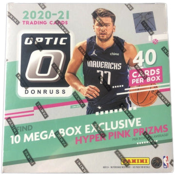 2020-21 Panini Donruss Optic NBA Basketball Mega Box - 40 Cards Card Game Panini