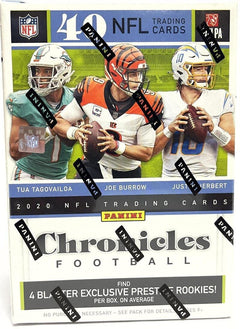 2020 Panini Chronicles Football Blaster Box - 8 Packs Card Game Panini