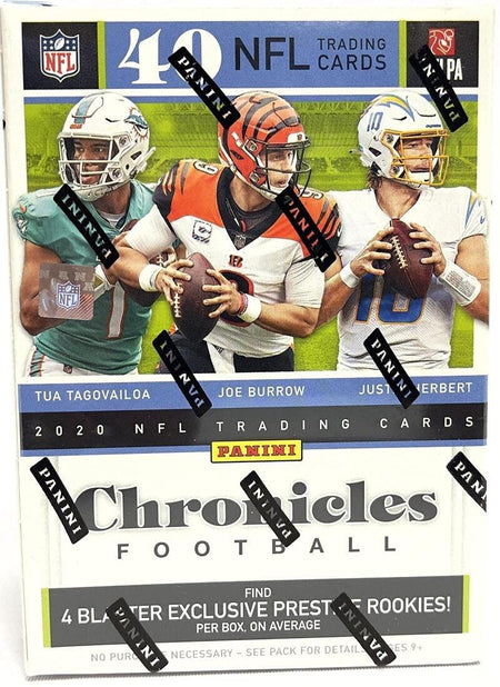 2020 Panini Chronicles Football Blaster Box - 8 Packs Card Game Panini