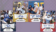 2021 Leaf Draft Football Hobby Blaster Box - 50 Cards Card Game Leaf Trading Cards
