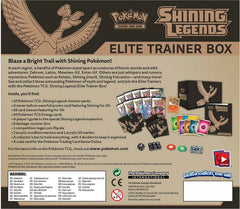 Pokemon TCG: Shining Legends Elite Trainer Box Card Game Pokemon