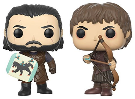 Funko POP! - Game of Thrones: Battle of the Bastards - Jon Snow & Ramsay Bolton Toys & Games Funko