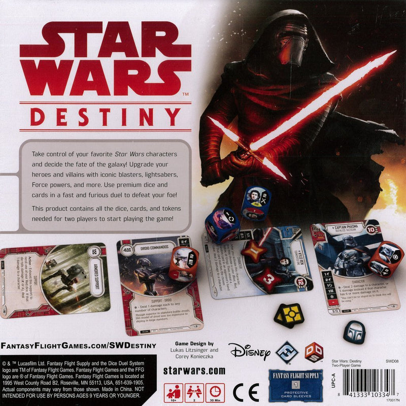 Star Wars: Destiny - Two-Player Game Card Game Fantasy Flight Games