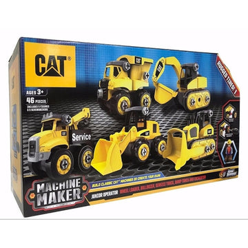 CAT Machine Maker - Junior Operator Building Set Toys & Games Road Rippers