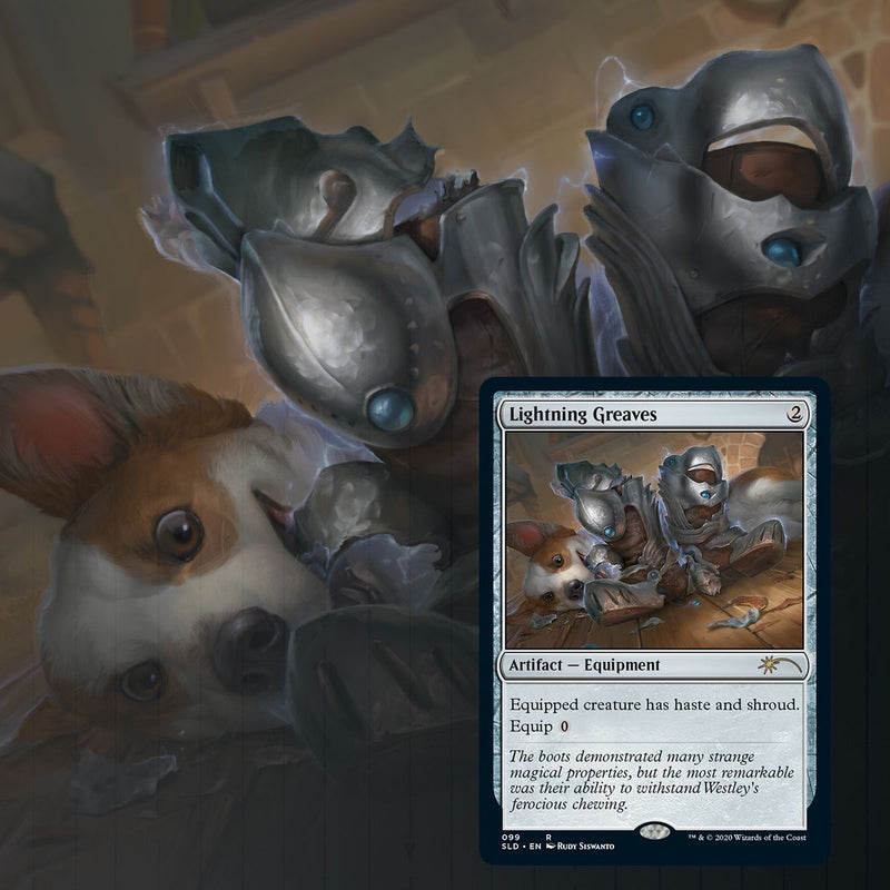 Magic the Gathering: Secret Lair Every Dog Has Its Day (Foil) Card Game Wizards of the Coast