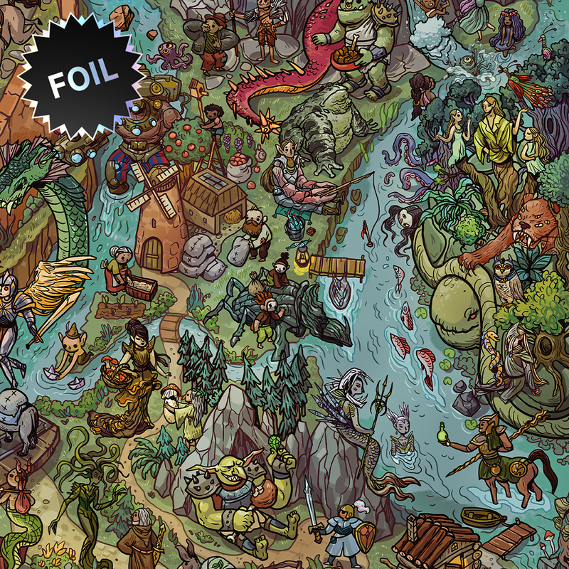 Magic the Gathering: Secret Lair Fblthp Completely, Utterly, Totally Lost (Foil) Card Game Wizards of the Coast