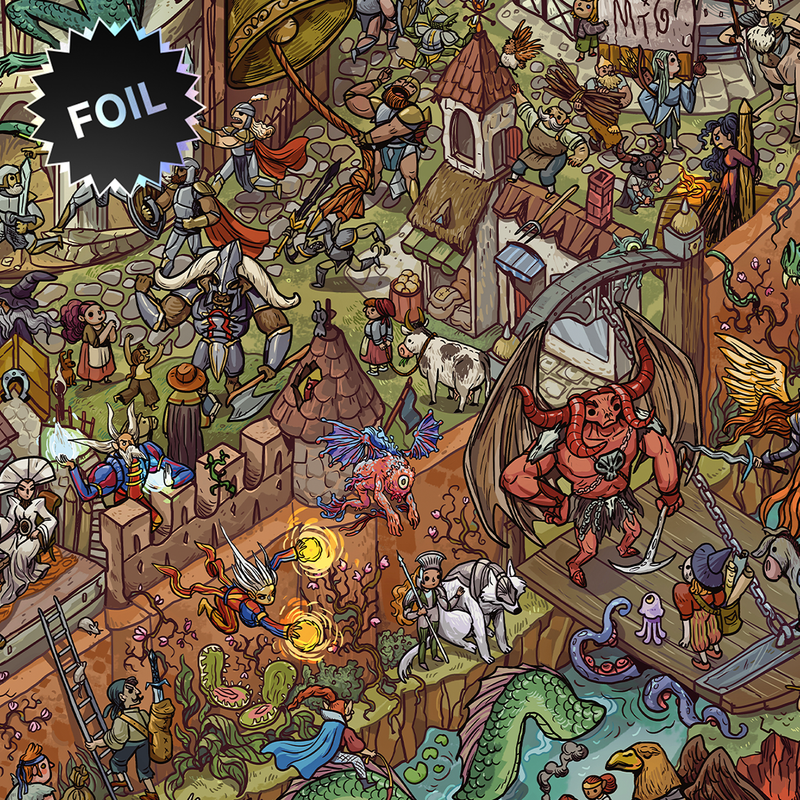 Magic the Gathering: Secret Lair Fblthp Completely, Utterly, Totally Lost (Foil) Card Game Wizards of the Coast