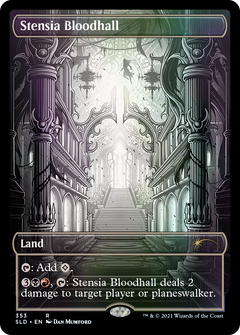 Magic the Gathering: Secret Lair Showcase Midnight Hunt (Foil) Card Game Wizards of the Coast