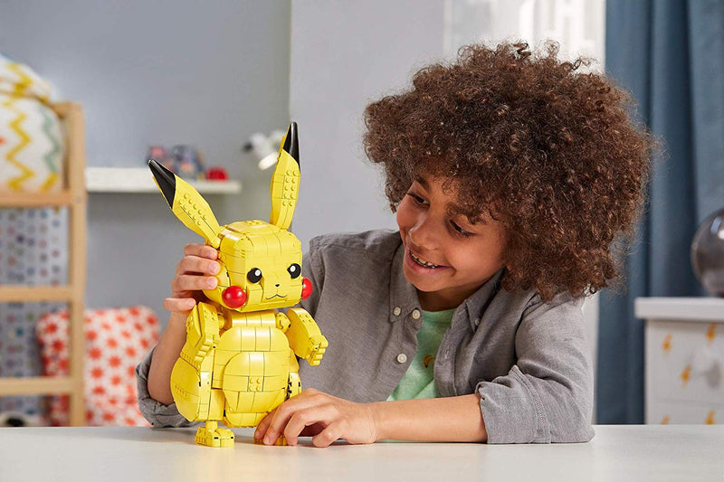 MEGA Pokemon: Jumbo Pikachu - 825 Piece Building Set Toys & Games Mattel