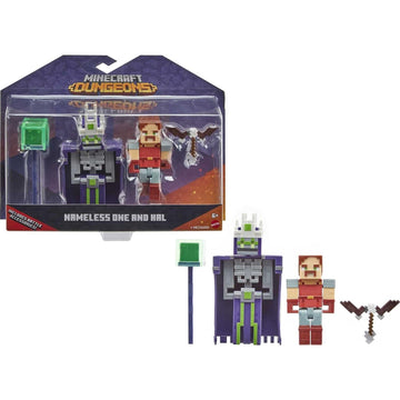 Minecraft Dungeons: 3.25" Figures - Hal And Nameless One Toys & Games Minecraft