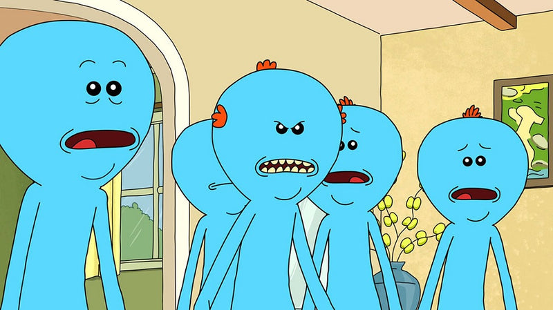 Funko POP! Animation - Rick and Morty: Mr. Meeseeks Vinyl Figure #174 Toys & Games Funko