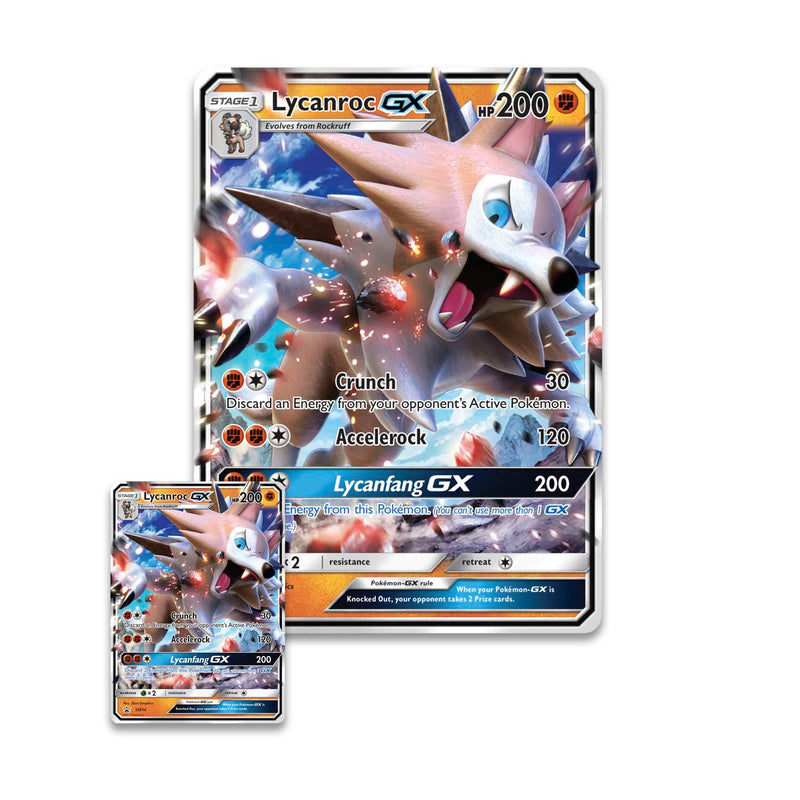 Pokemon TCG Lycanroc-GX Box Card Game Pokemon