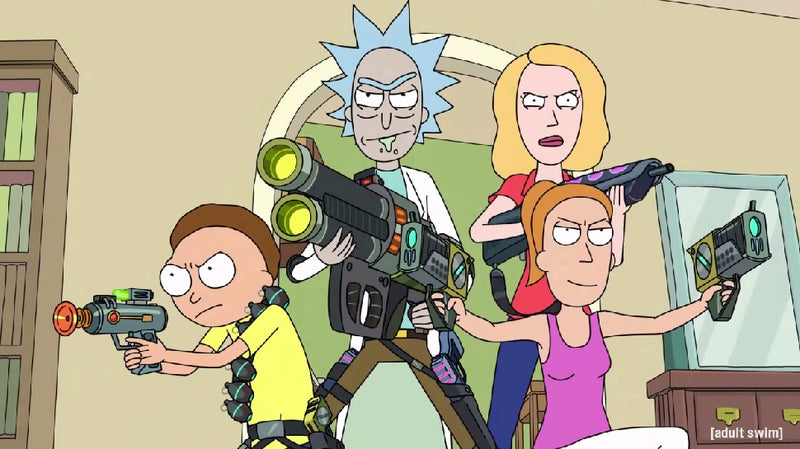 Funko POP! Animation - Rick and Morty: Weaponized Rick Vinyl Figure Toys & Games Funko