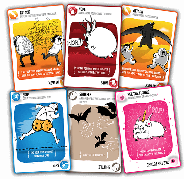 Exploding Kittens - NSFW Edition Card Game Exploding Kittens LLC