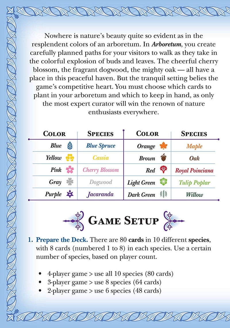 Arboretum Card Game Renegade Games