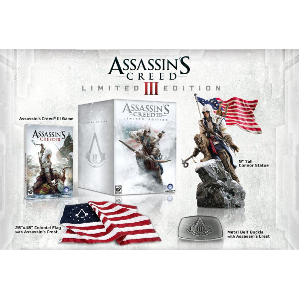 Assassin's Creed III Limited Edition hotsell For Playstation 3