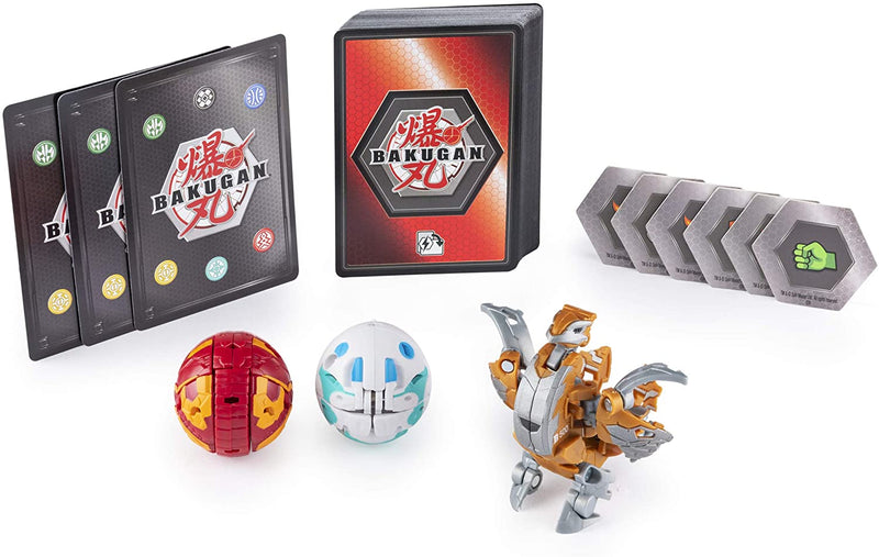 Bakugan TCG: Battle Brawlers Starter Set with Transforming Creatures - Aurelus Nobilious Card Game Spin Master