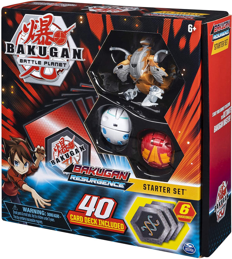 Bakugan TCG: Battle Brawlers Starter Set with Transforming Creatures - Aurelus Nobilious Card Game Spin Master