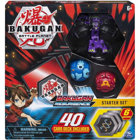 Bakugan TCG: Battle Brawlers Starter Set with Transforming Creatures - Darkus Hydranoid Card Game Spin Master