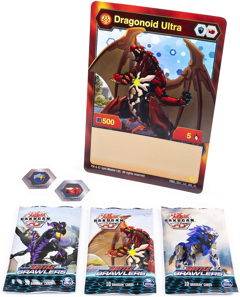 Bakugan TCG: Deluxe Battle Brawlers Card Collection with Jumbo Foil Dragonoid Ultra Card Card Game Spin Master