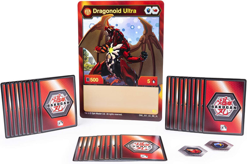 Bakugan TCG: Deluxe Battle Brawlers Card Collection with Jumbo Foil Dragonoid Ultra Card Card Game Spin Master