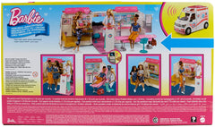 Barbie Care Clinic - Ambulance and Hospital Playset Toys & Games Mattel