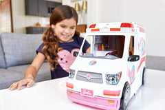 Barbie Care Clinic - Ambulance and Hospital Playset Toys & Games Mattel