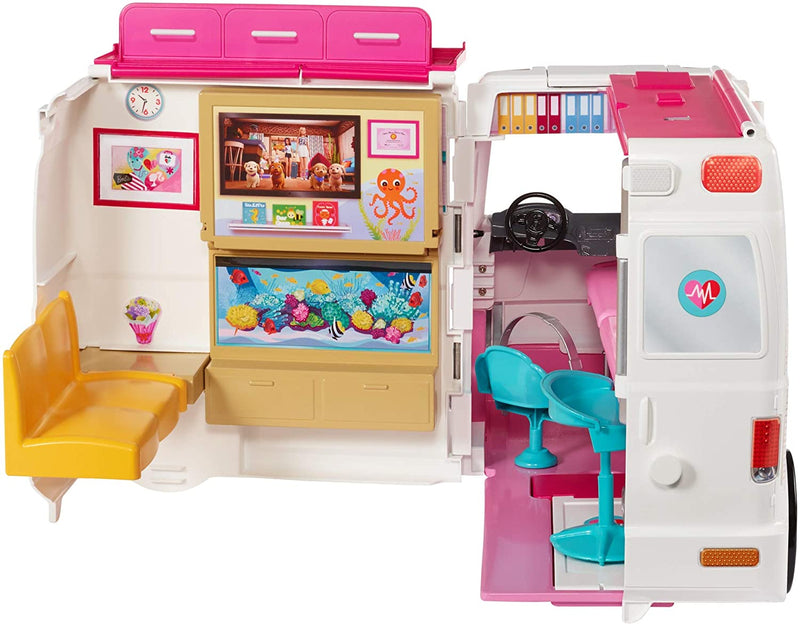 Barbie Care Clinic - Ambulance and Hospital Playset Toys & Games Mattel