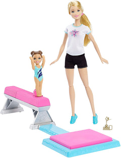 Barbie Flippin Fun Gymnast Playset Toys & Games Mattel