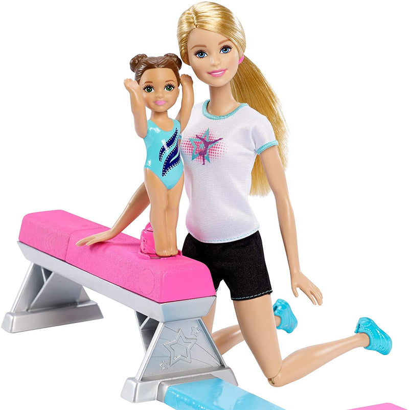 Barbie Flippin Fun Gymnast Playset Toys & Games Mattel