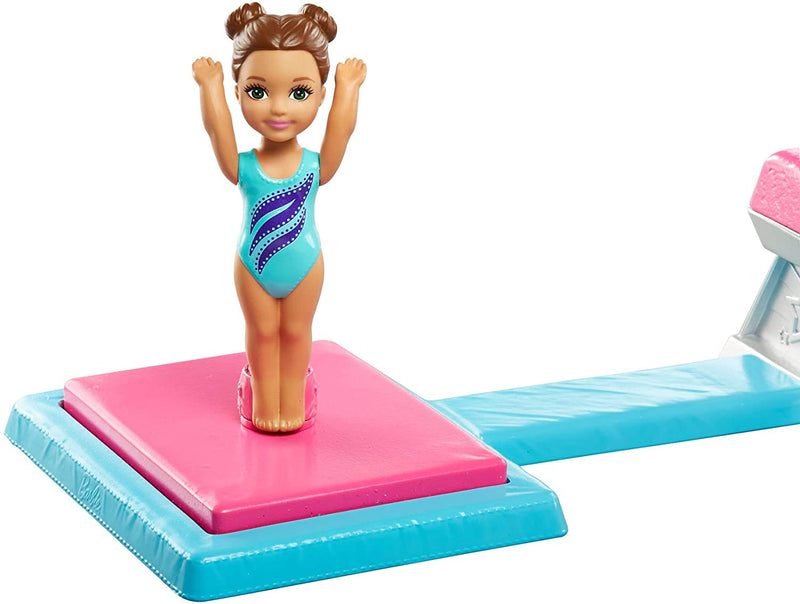 Barbie Flippin Fun Gymnast Playset Toys & Games Mattel