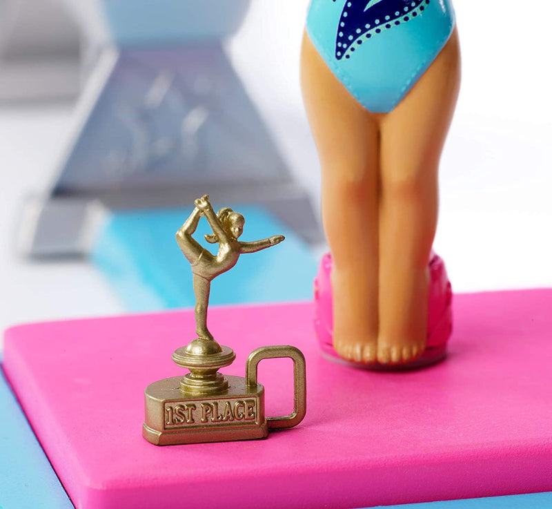 Barbie Flippin Fun Gymnast Playset Toys & Games Mattel