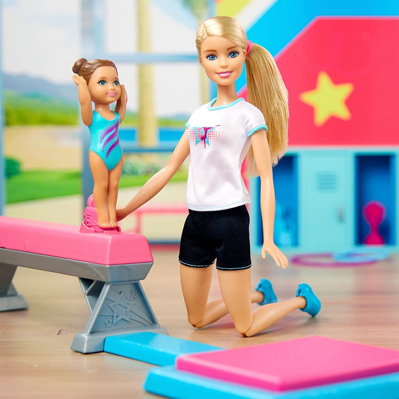 Barbie Flippin Fun Gymnast Playset Toys & Games Mattel
