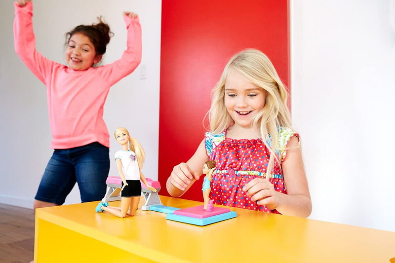 Barbie Flippin Fun Gymnast Playset Toys & Games Mattel