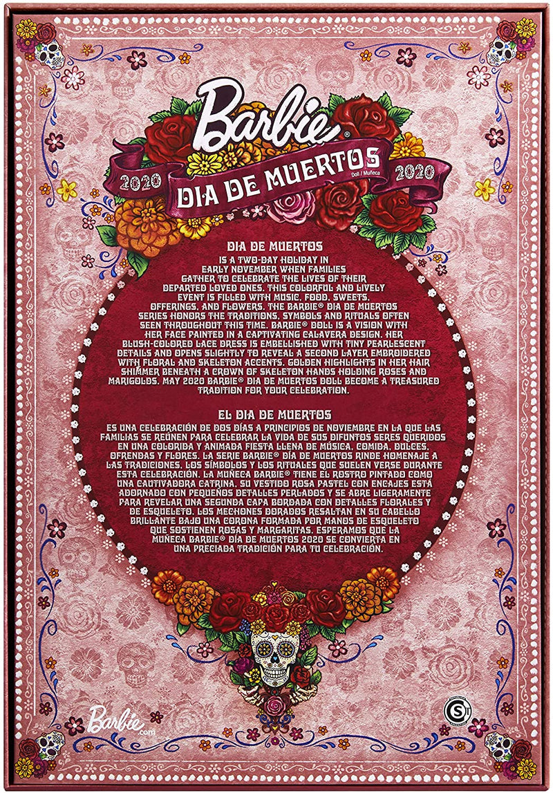 Barbie Signature: Dia De Muertos 2020 Doll Toys & Games Mattel