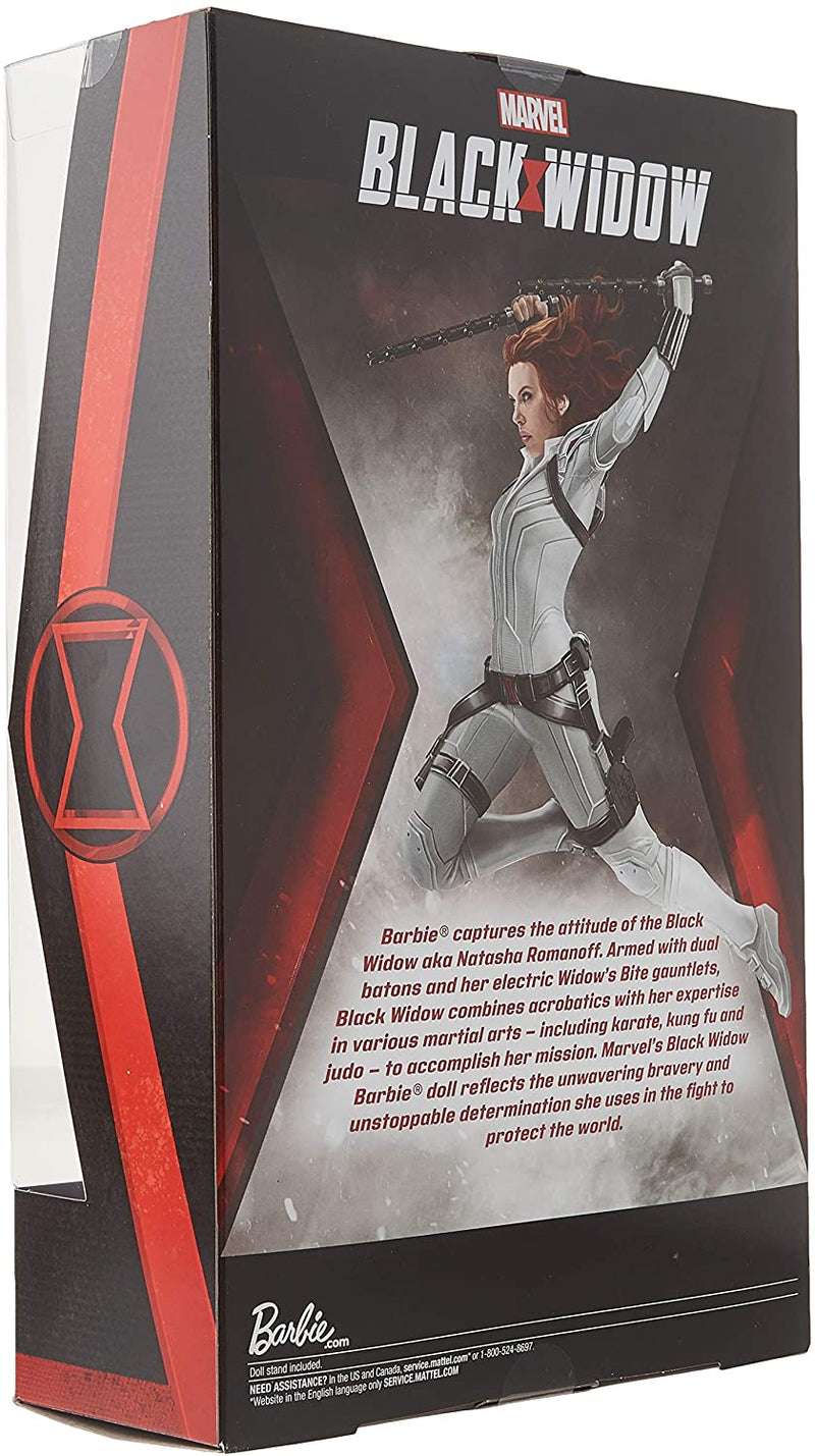 Barbie Signature: Marvel’s Black Widow Limited Edition Barbie Doll Toys & Games Mattel