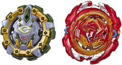 Beyblade: Burst Turbo Slingshock Dual Pack - Phoenix P4 + Cyclops C4 Toys & Games Hasbro