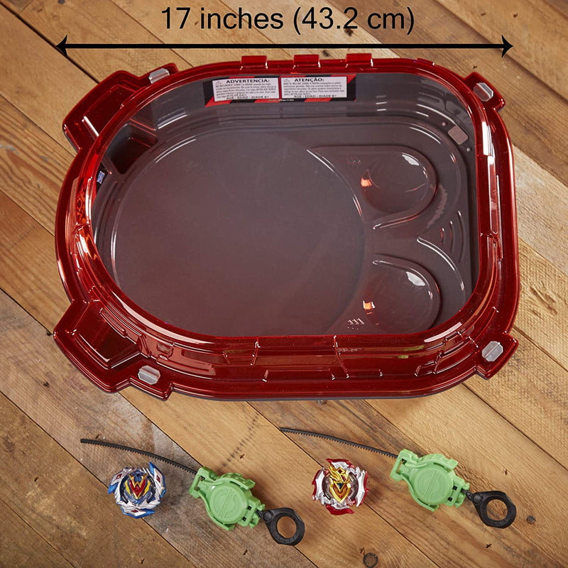 Beyblade Burst Turbo Slingshock Rail Rush Battle Set Toys & Games Hasbro