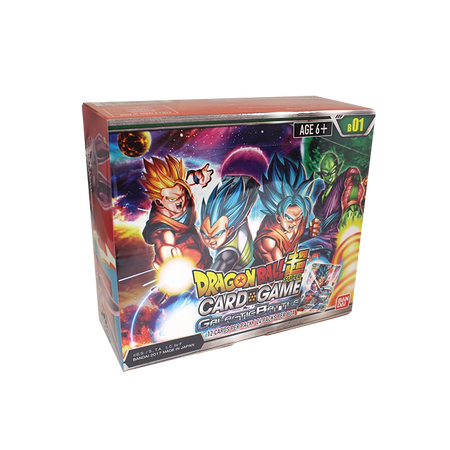 Dragon Ball Super TCG: Galactic Battle Booster Box - Series 1 - 24 Packs Card Game Bandai Namco